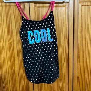 Justice Bathing Suit Top size 18